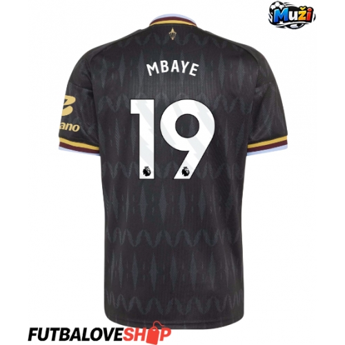 Dres Aston Villa Ibrahim Mbaye #19 Preč 2026-27 Krátky Rukáv